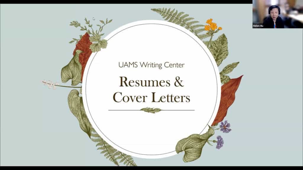 Thumbnail image of Resume and Cover Letters video.